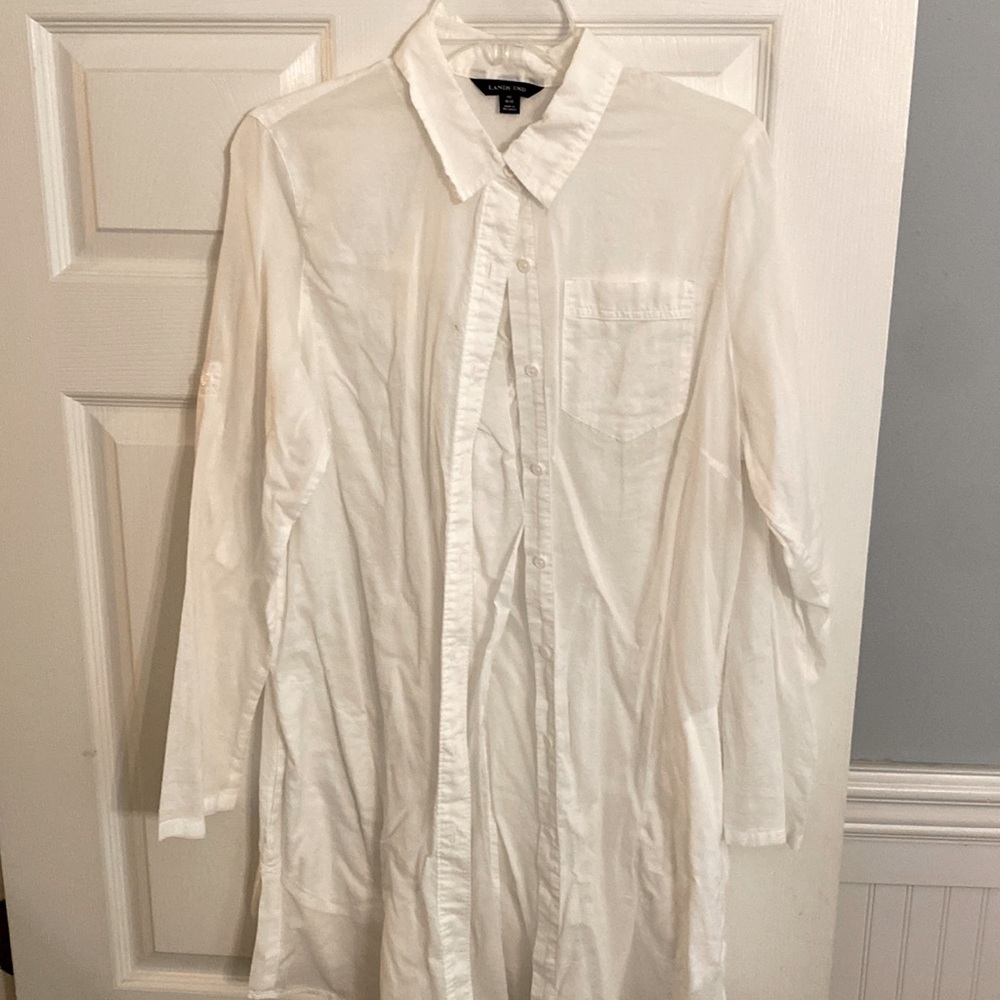 Land’s End thin cotton cover-up